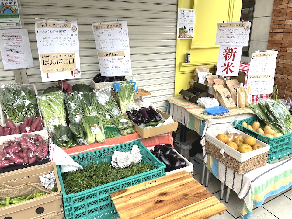 マルシェの様子