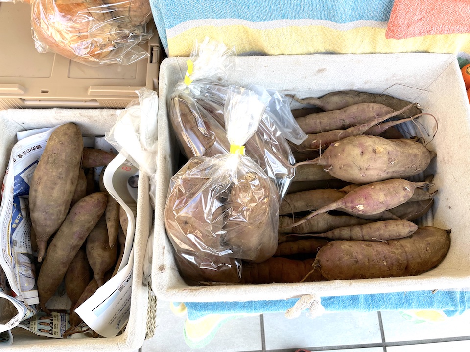 さつまいも（紅あずま・紅はるか）